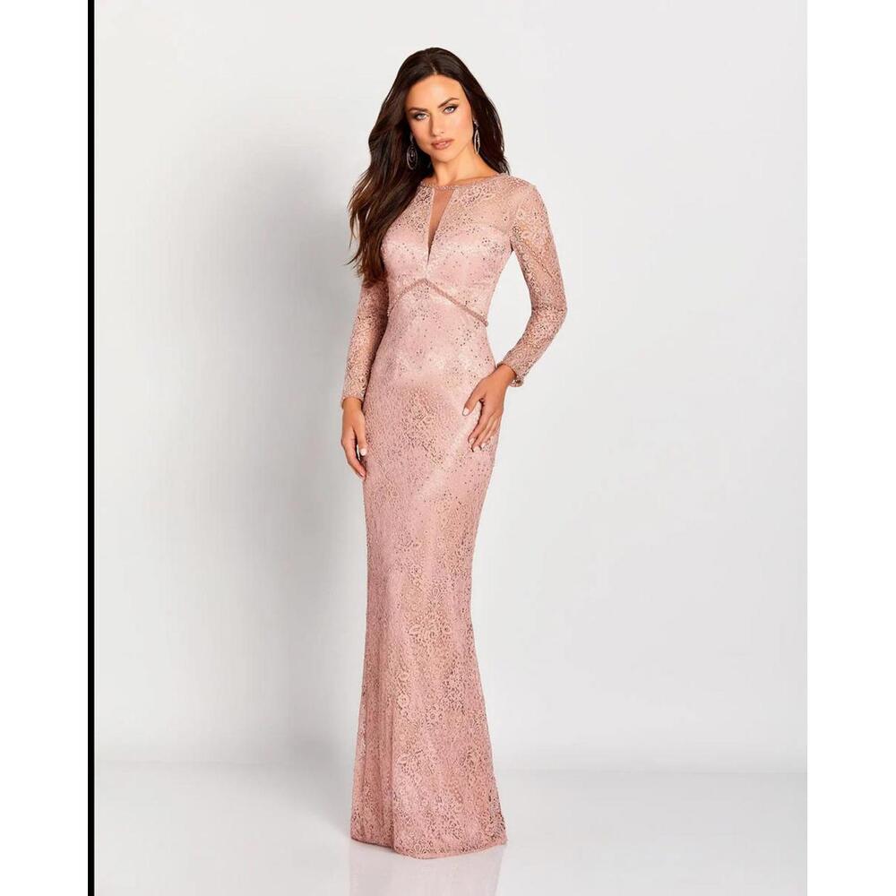 Cameron Blake Mother of the Bride 119652 MOB sz 12 Rose Mothers Groom Dress NEW